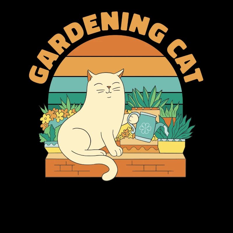 Hobbygärtner Garten Katzenartig Gartenkatze