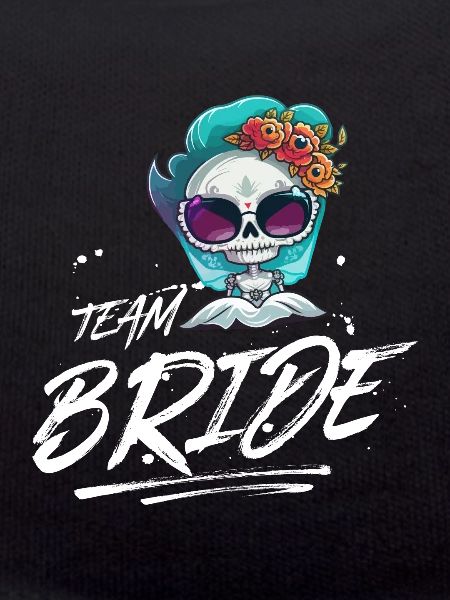 Team Bride Wedding Skeleton