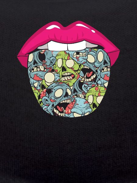 Zombie Halloween Langue
