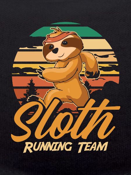 Sloth cute sloth running