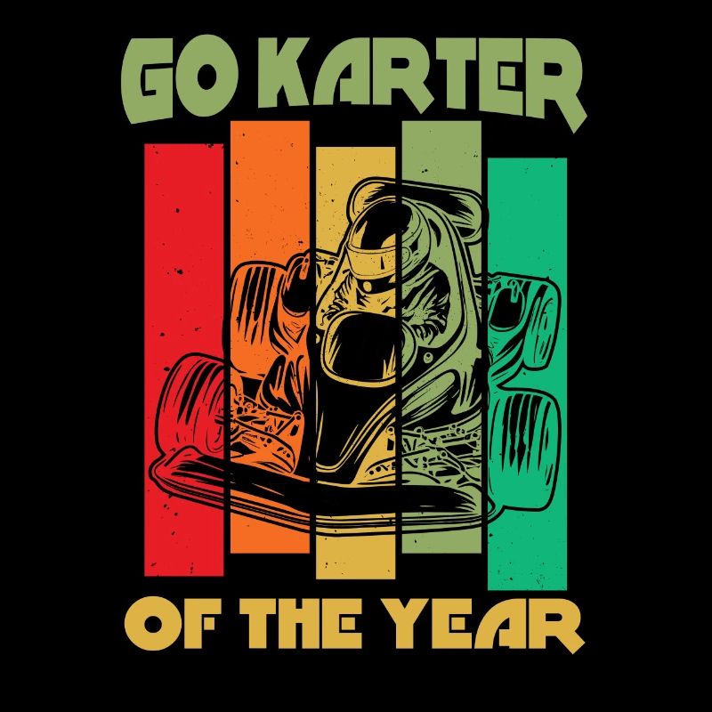 Go Kart Karting Karting Driver Cool