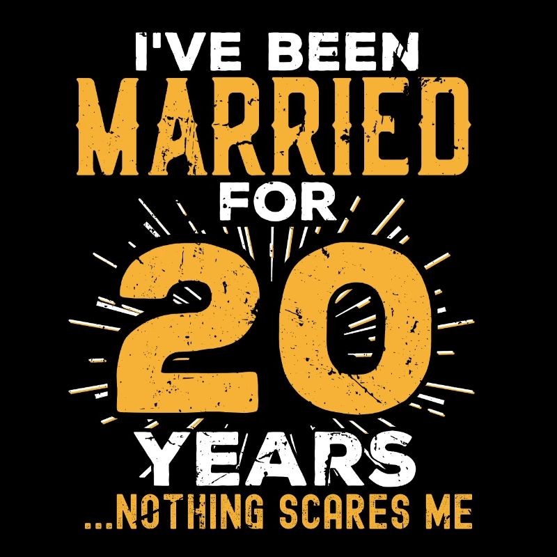 20e anniversaire de mariage Drôles de couples mariés