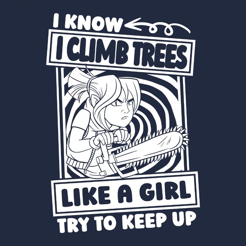 Baumpfleger Baumkletterer Arborist