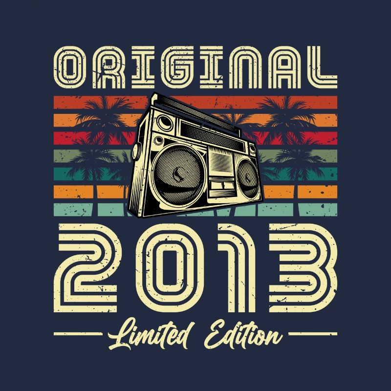 Vintage Retro 2013 Original Geburtstagsgeschenk