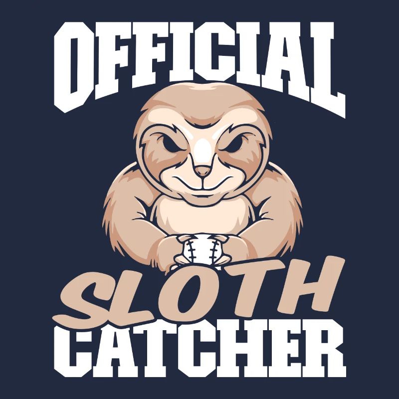 Sloth Funny Sloth Baseball