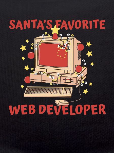 Web Entwickler Webdeveloper Weihnachtsmann