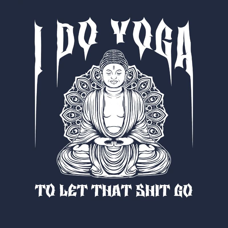 Bouddha bouddhiste Bouddha, lâchez la merde