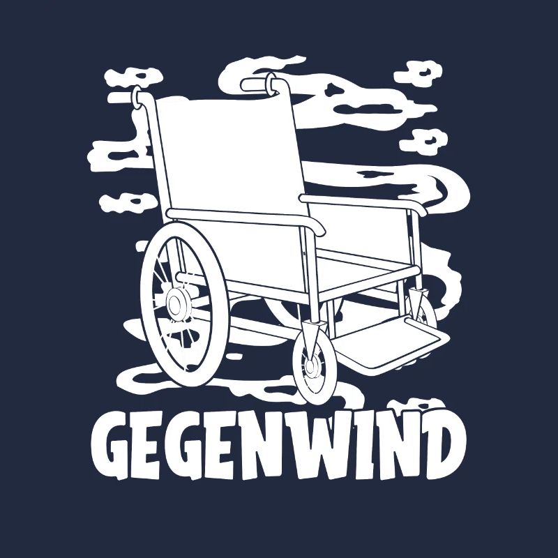 Rollstuhl Rollstuhlfahrer Witzig