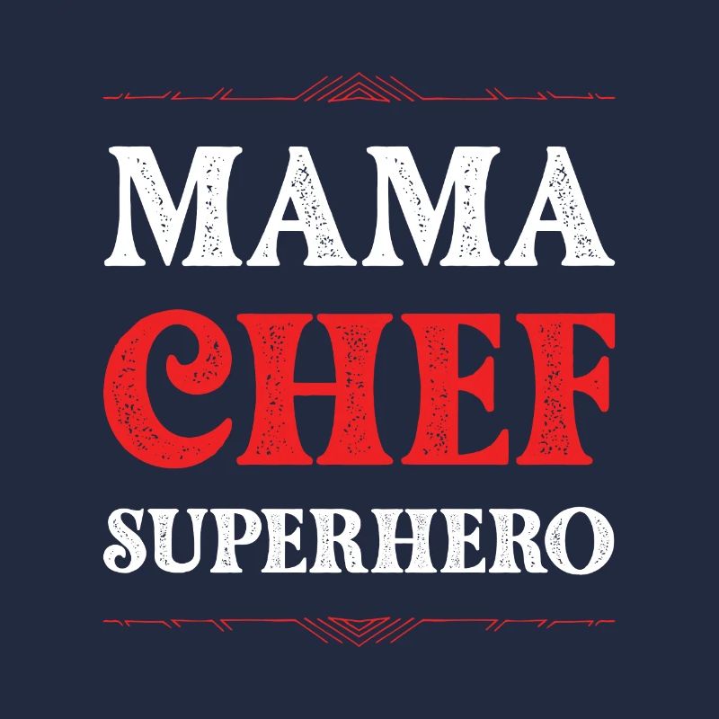 Mama Chef Superheld Mutter