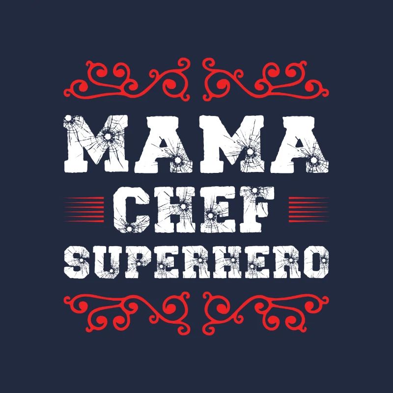 Mama Chef Superheld Mutter