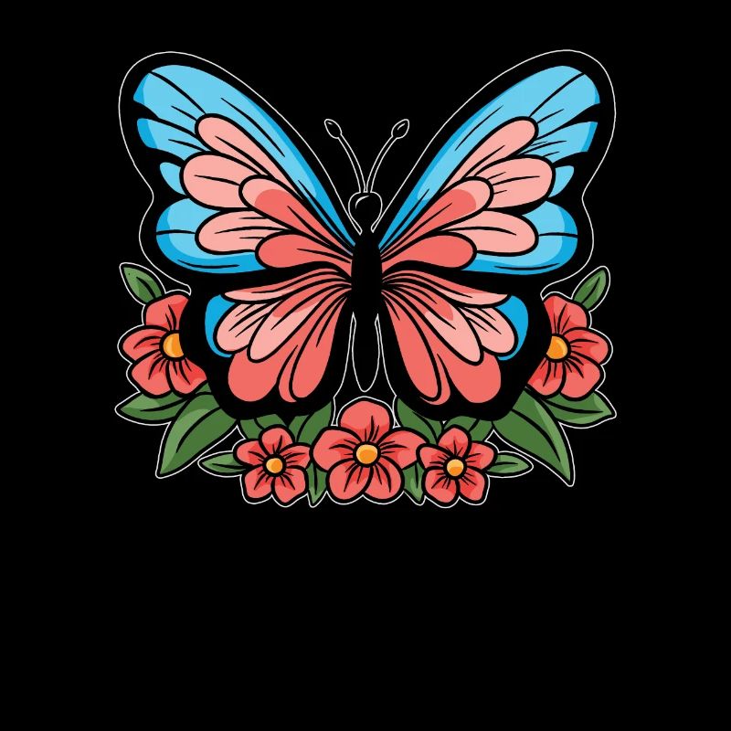 Schmetterling Blumen