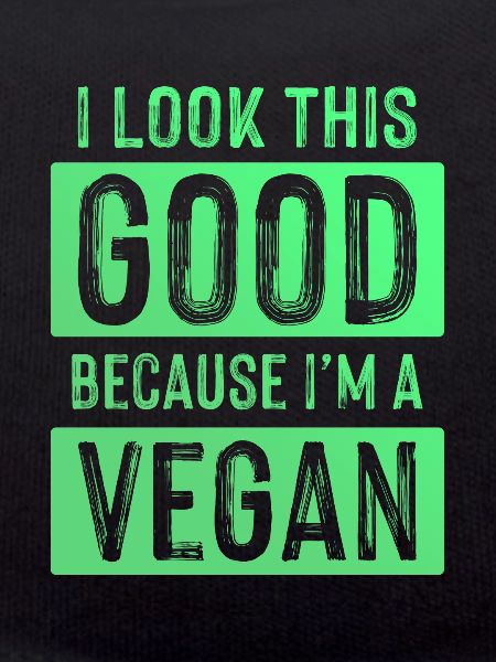 gut aussehen vegan