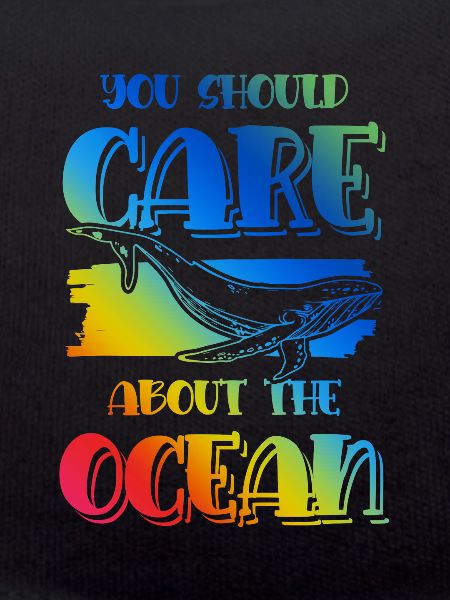 save the ocean spruch