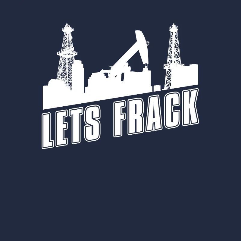 Ölfeld Bohrinsel Humor Fracking