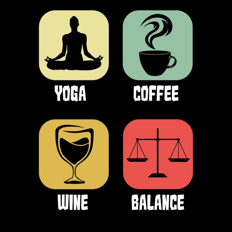 Café, Café, Yoga, Café Vin