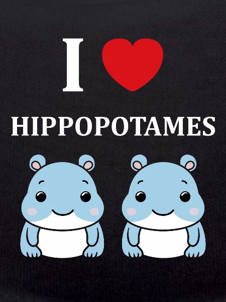 amour petit hippopotame