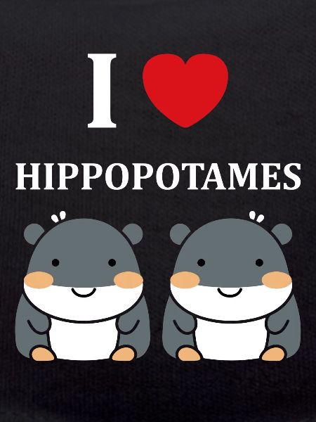 amour petit hippopotame