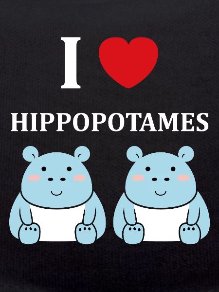 amour petit hippopotame