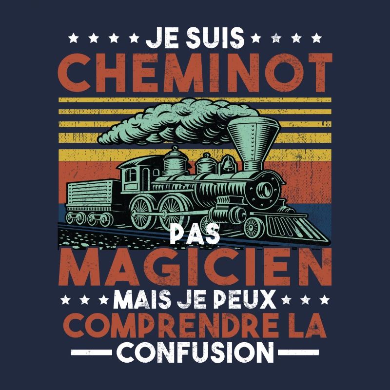 Cheminot Conducteur De Train Chemin De Fer