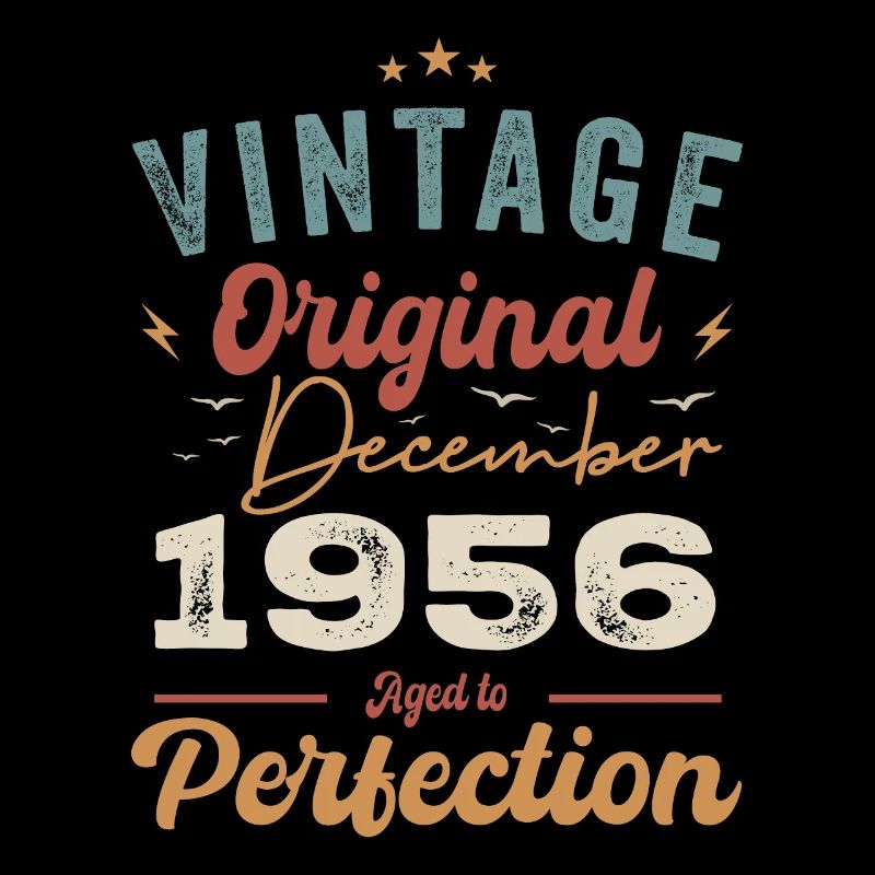 Vintage Birthday - December 1956 - Gift Idea