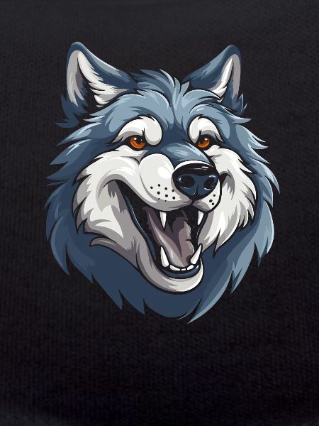 Wolf Lächelnd