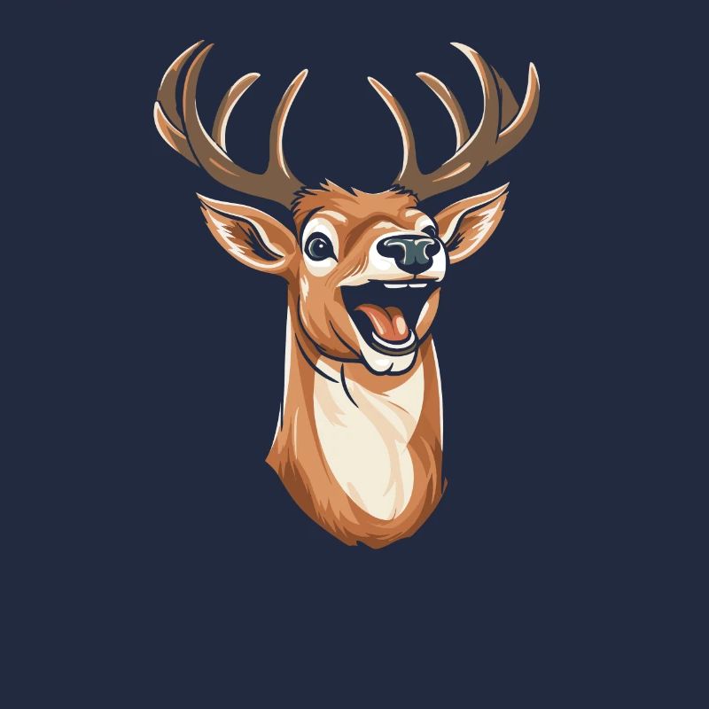 Deer Smiling