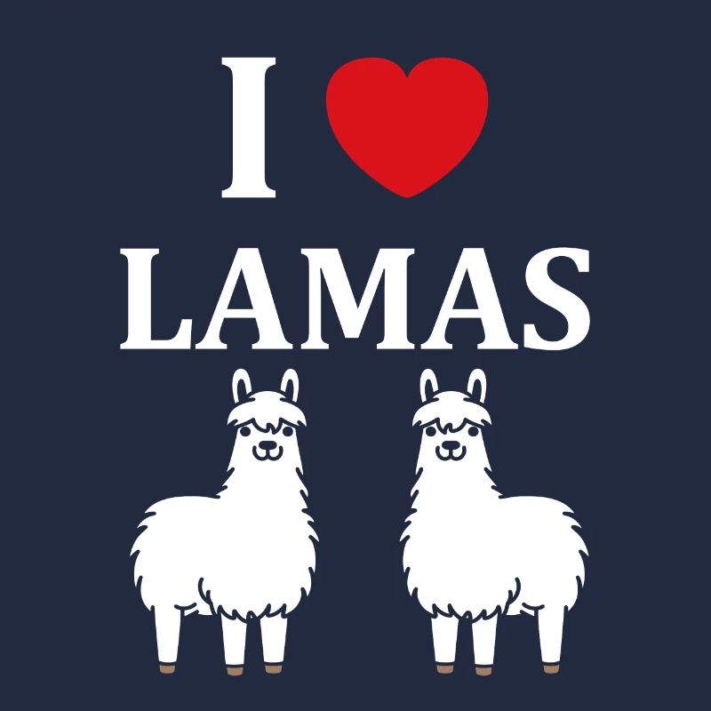 Humour mignon petit lama