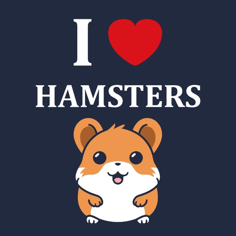 Mignon Humour petit hamster