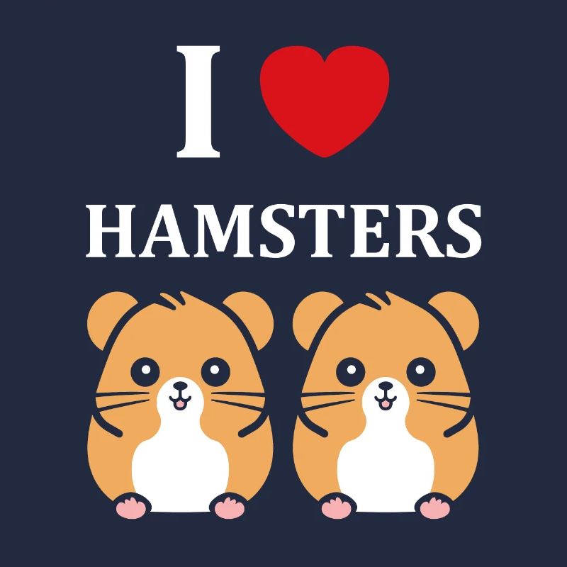 Mignon Humour petit hamster