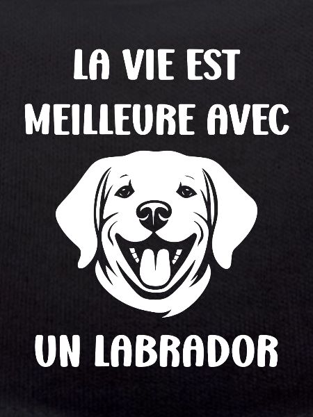 Petit chien humour labrador
