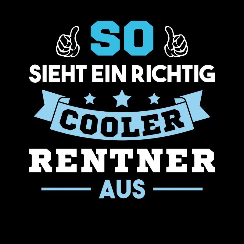 So sieht ein richtig cooler Rentner aus Pensioner