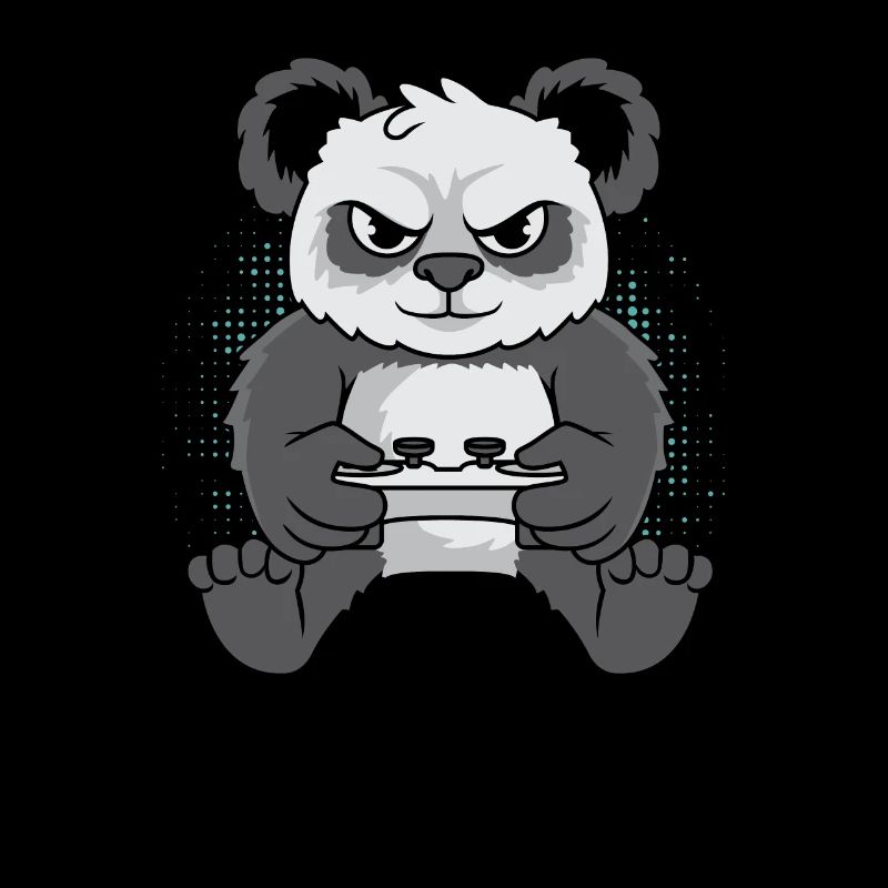 Gamer Gaming Gaming Panda Bear
