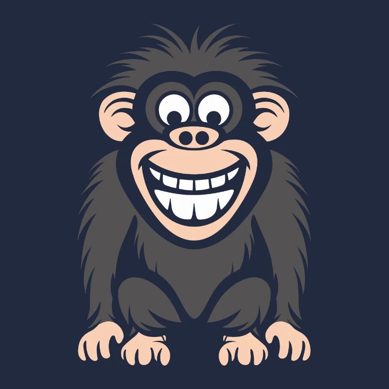 Humour petit singe babouin