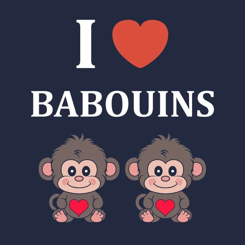 Humour petit singe babouin