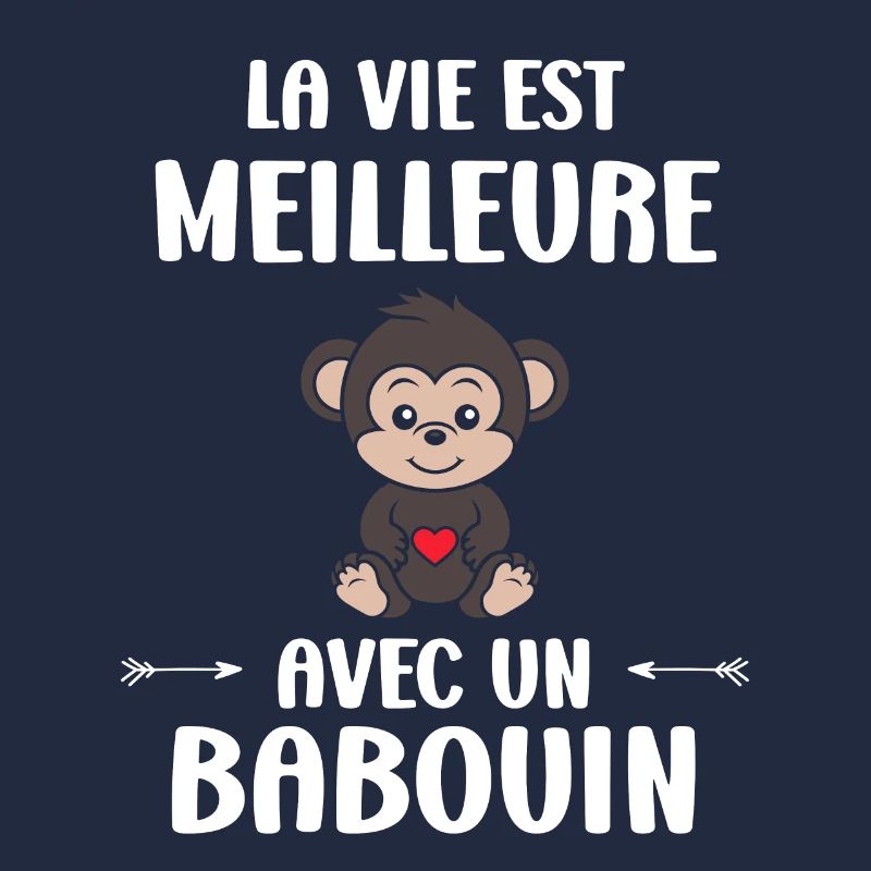 Humour petit singe babouin