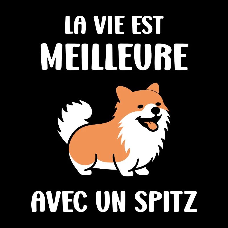 Humour chien Spitz