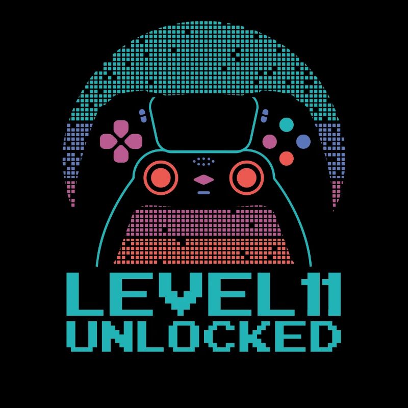 Gamer Gaming Level 11 Unlocked