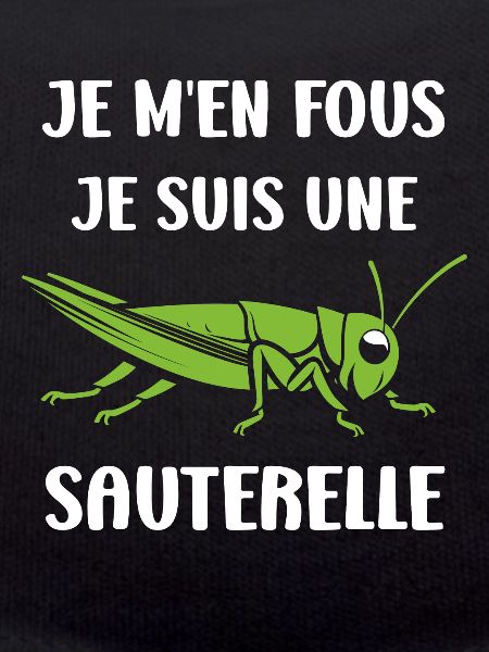 Insecte humour Sauterelle