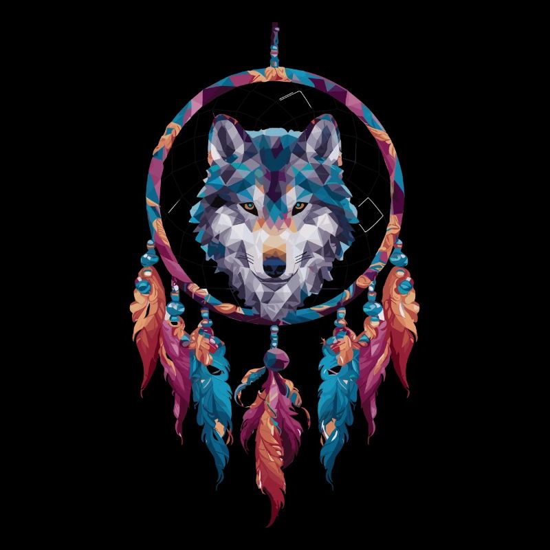 Wolf Traum Fänger Tier Spirituell