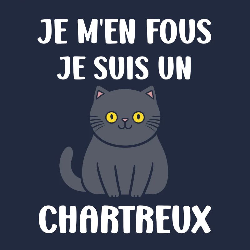 Humour chat chartreux