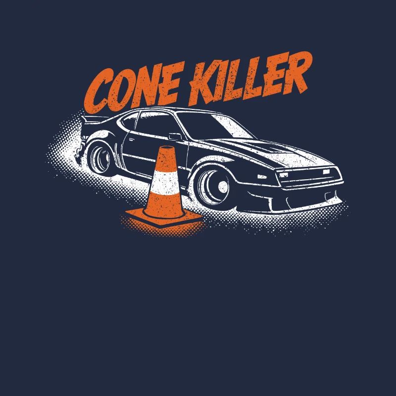 Conduite drôle de course de sport automobile Autocross Cone Killer