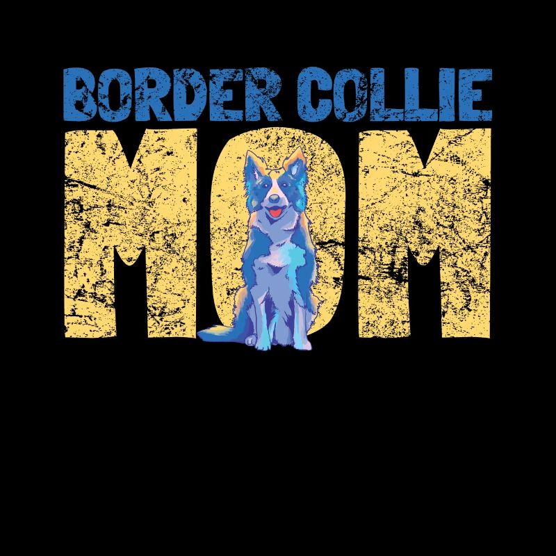 Design unique de Border Collie pour
