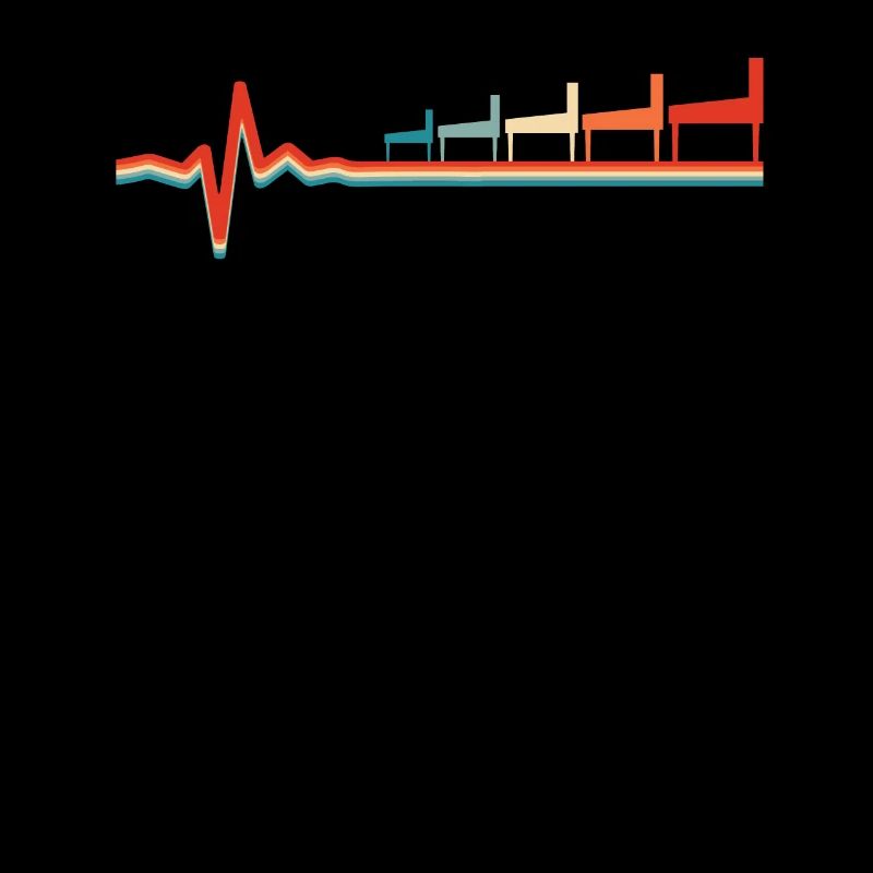 Rythme cardiaque de l’ECG de flipper