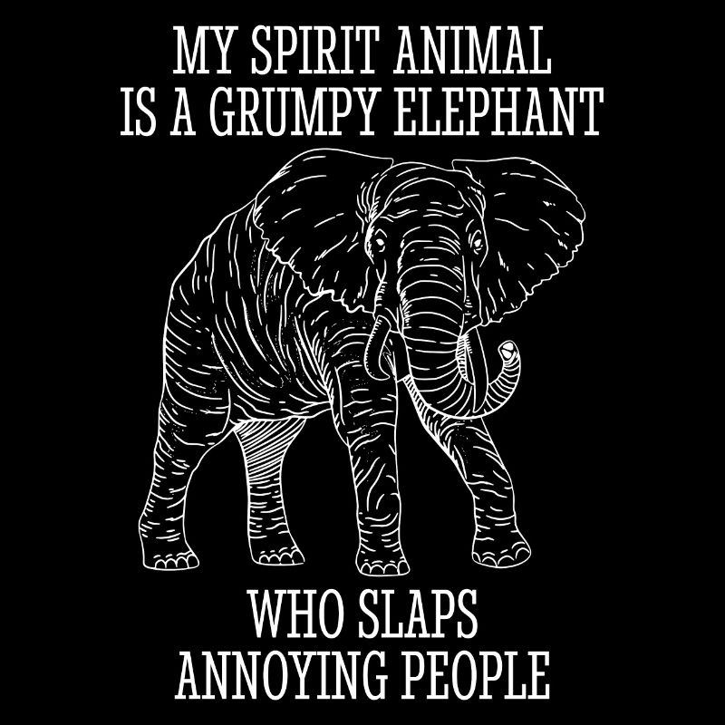 Collection d’animaux éléphant rétro