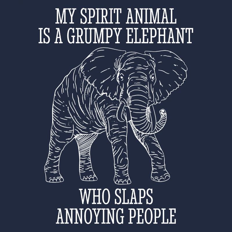 Collection d’animaux éléphant rétro