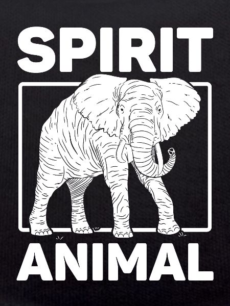 Conception d’animaux d’ d’éléphant rétro