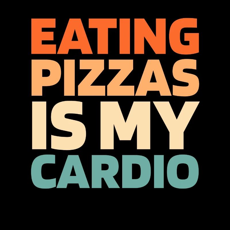 Pizza Citation cardio drôle