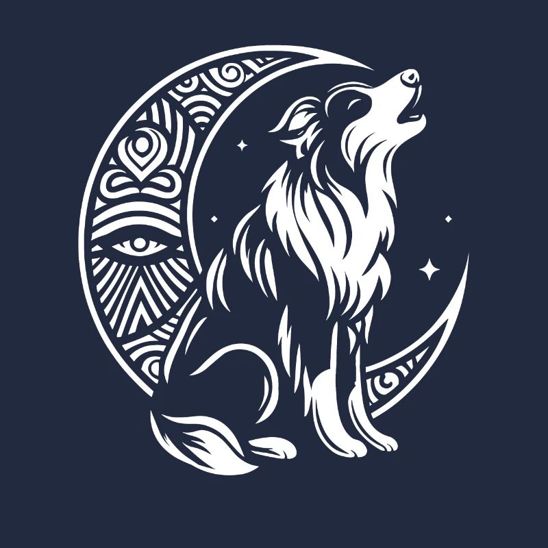 Australian Shepherd Stammes Moon Phases