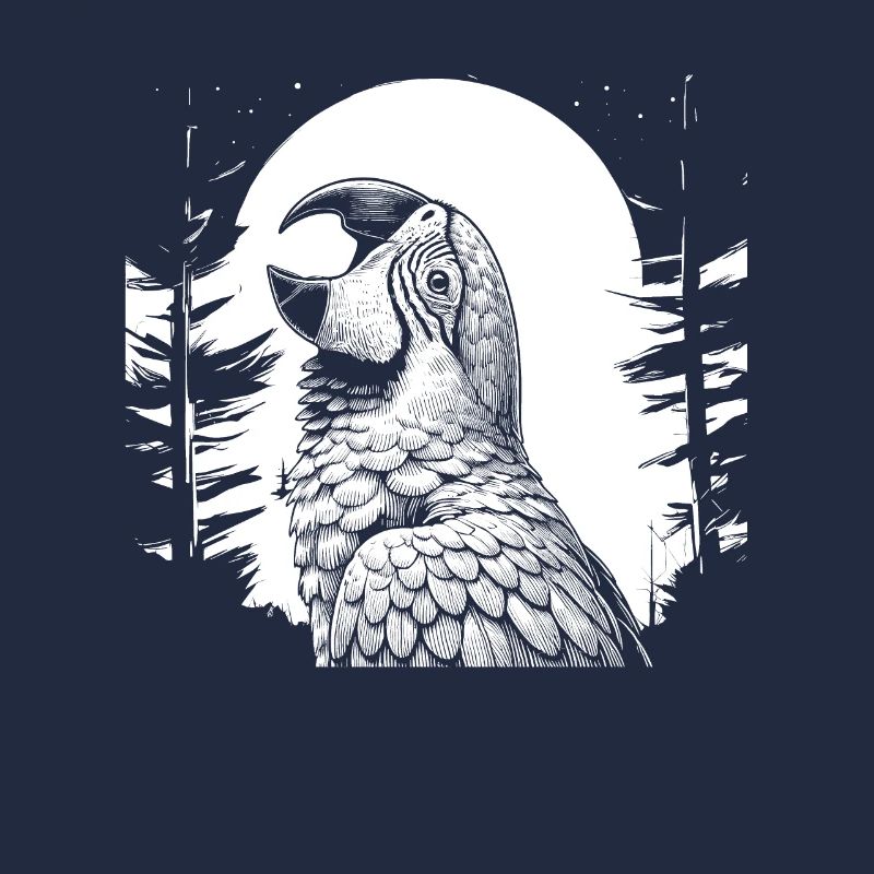 Papagei Moon Howling