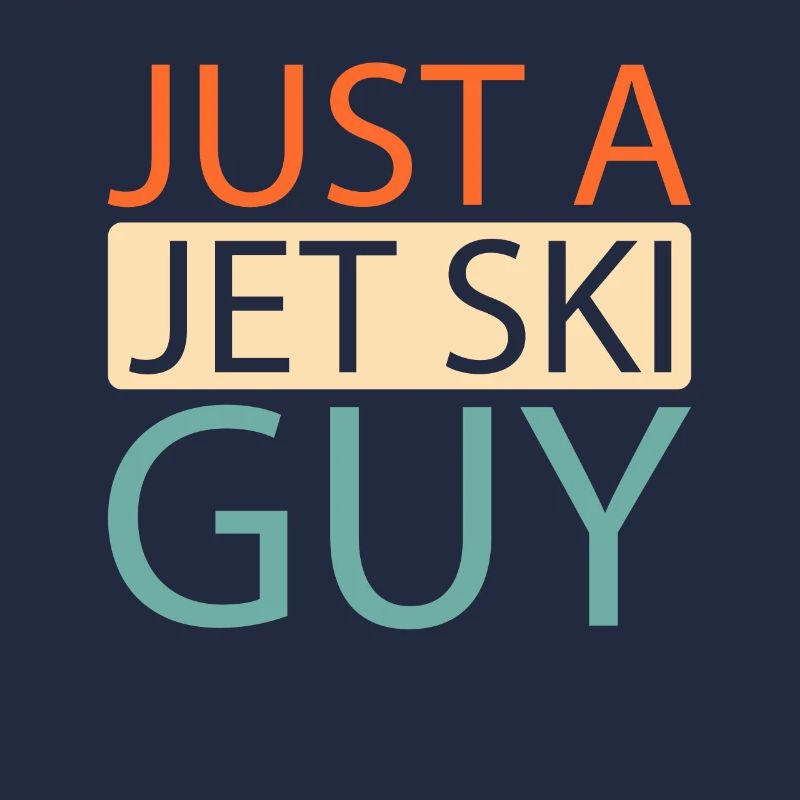 Jet Ski juste un gars de Jet Ski
